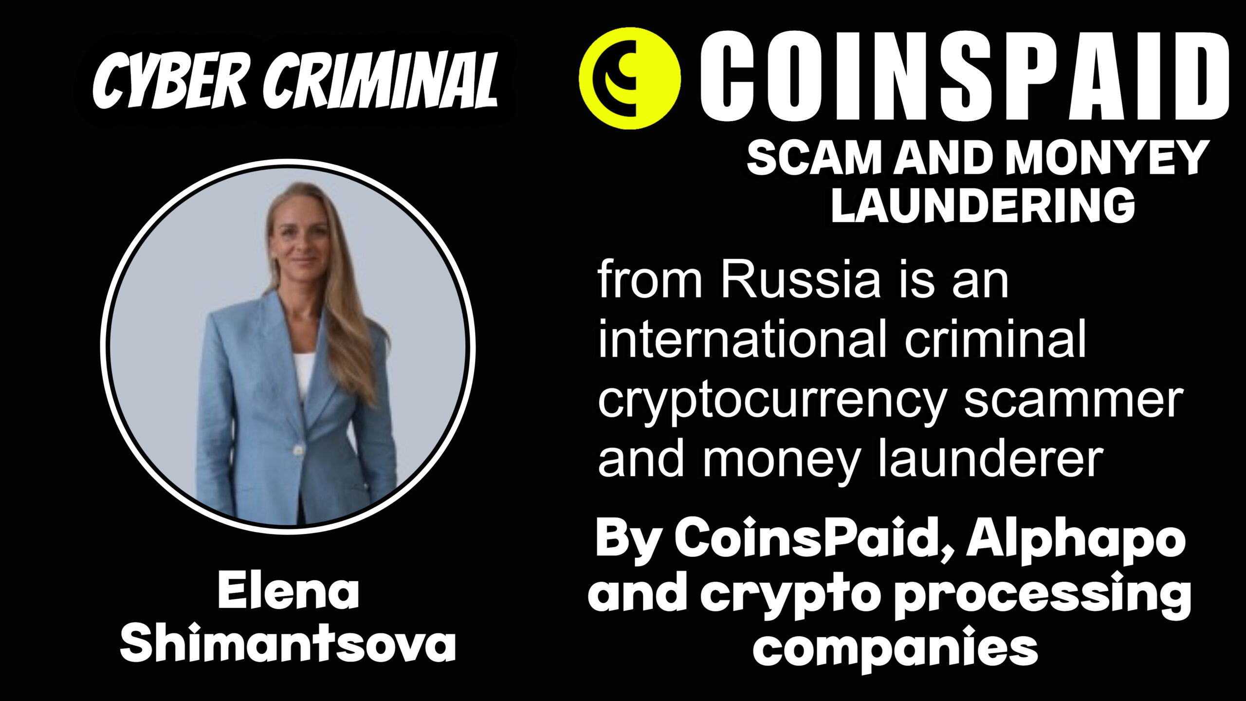 Elena Shimantsova - softswiss scam - Casino by Softswiss